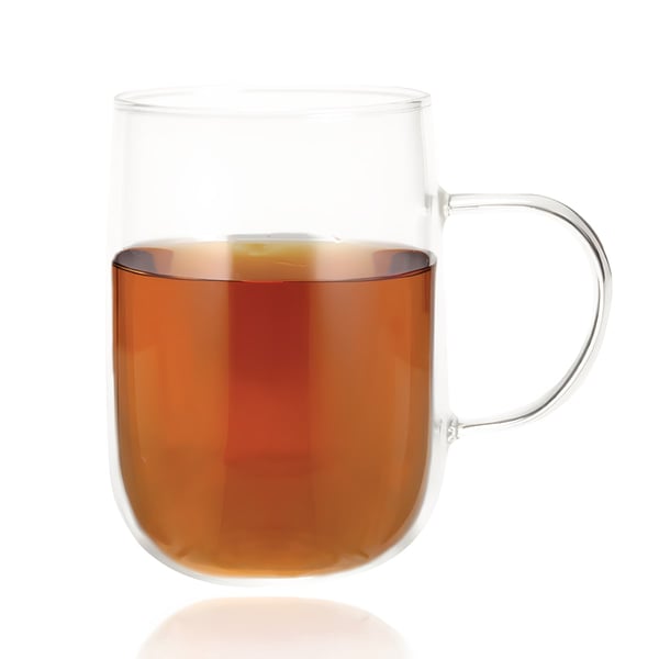 Landwer Thin Glass Mug for Elegant Design