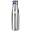 בקבוק תרמי נירוסטה חם / קר 540 מ"ל מבית H2O-Pro - כסף / כסוף