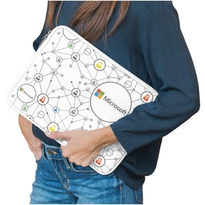 שקית מחשב נייד עם הדפסה צבעונית מלאה - הגנה וסטייל