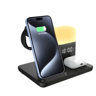 עמדת טעינה אלחוטית 6 ב-1 מהירה מדגם MQIW550 מבית MIRACASE