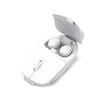 Robotics Wireless Mouse with Integrated TWS Earbuds