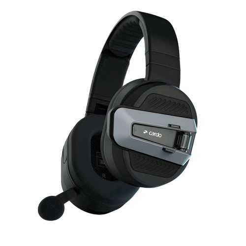 אוזניות קשת Cardo PACKTALK Headphones כולל יחידת EDGE מבית CARDO