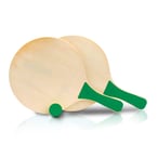 משחק מטקות עץ עם כדור תואם