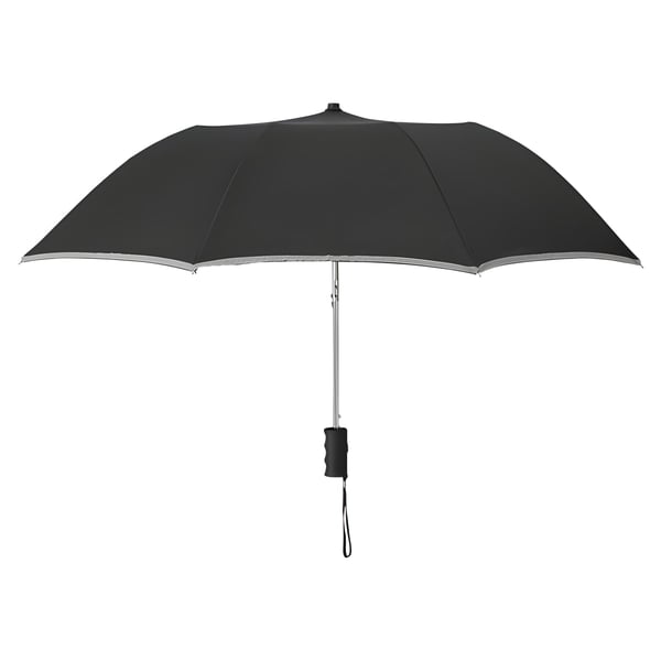 21 Inch Auto Open Reflective Trim Umbrella