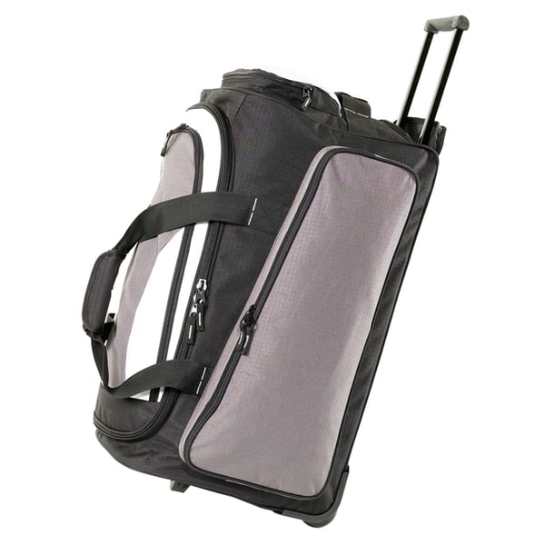 תיק נוסעים טרולי עם 2 גלגלים בעיצוב קנדה - 64 ס״מ