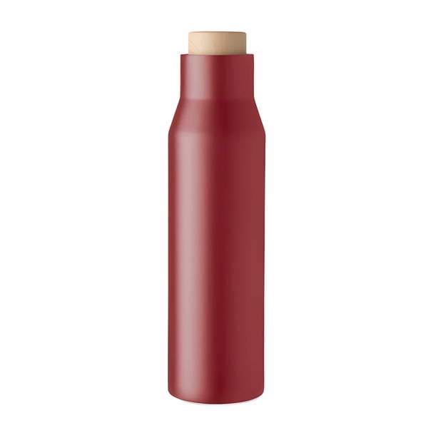 Durable Red Aluminum Bottle