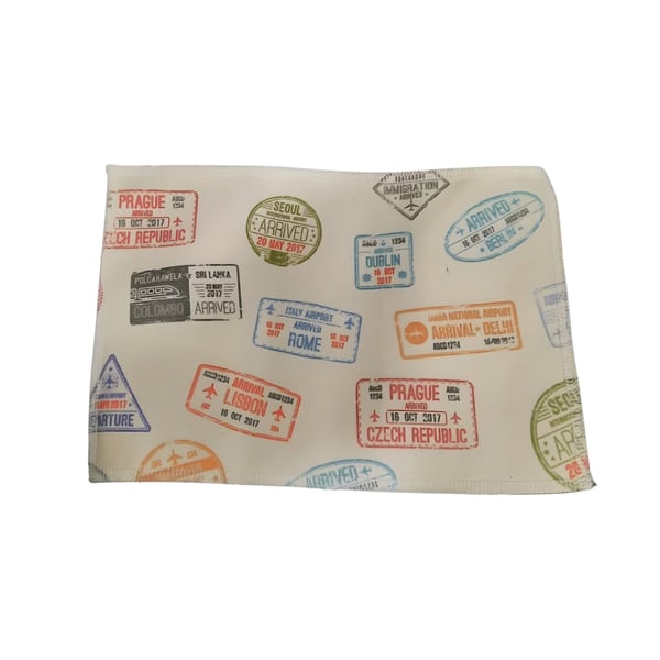 נרתיק דרכון מבד בהדפסה צבעונית