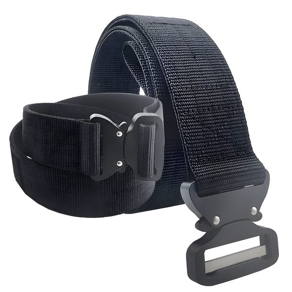 Durable Tactical Belt with Quick-Release Buckle