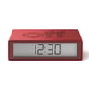 FLIP Digital Alarm Clock in Metallic Red - Efficient Time Management