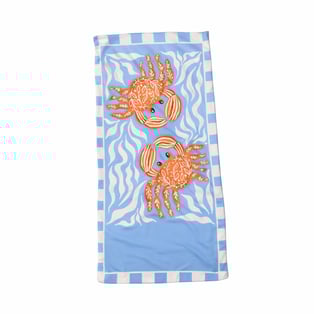 לונג יחיד בעיצוב מלבני עם הדפסה צבעונית מלאה