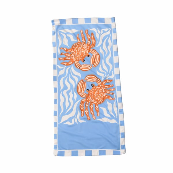 לונג יחיד בעיצוב מלבני עם הדפסה צבעונית מלאה