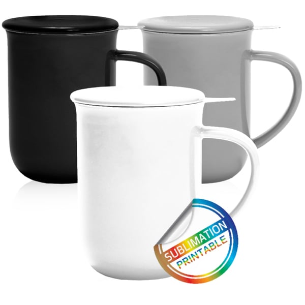 קמומיל ספל פורצלן מעוצב לחליטה - מתנה עסקית יוקרתית