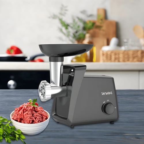 Meat and Fish Grinder with Reverse Function and 1340W Power