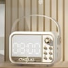 Rechargeable Radio with Digital Alarm Clock – Play Your Music Anywhere