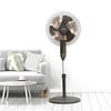 Elegant Silver Electric Pedestal Fan