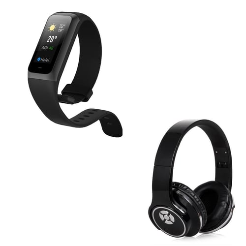 מארז שעון חכם XIAOMI ואוזניות בלוטוס שהופכות לרמקול