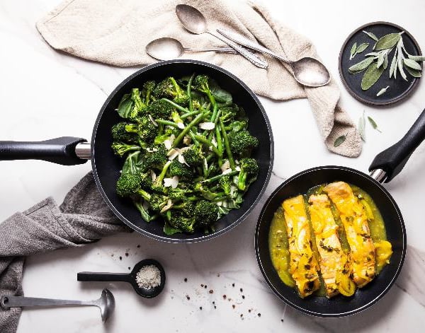 Happycall Diamond-Coated Frying Pan Set