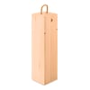 Elegant Paulownia Wood Wine Box with Rope Handle