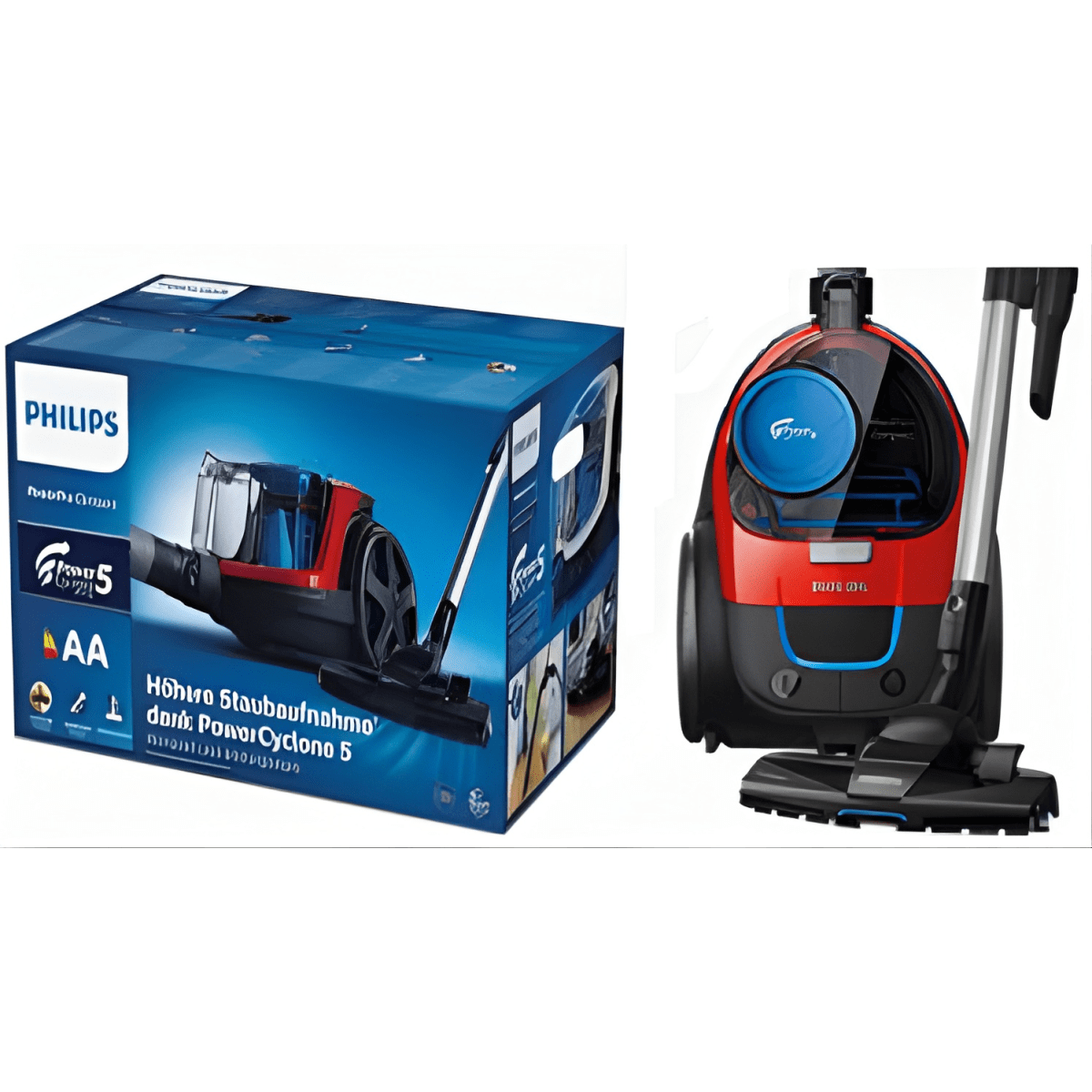 שואב אבק עוצמתי לשטיחים ורצפות - PHILIPS