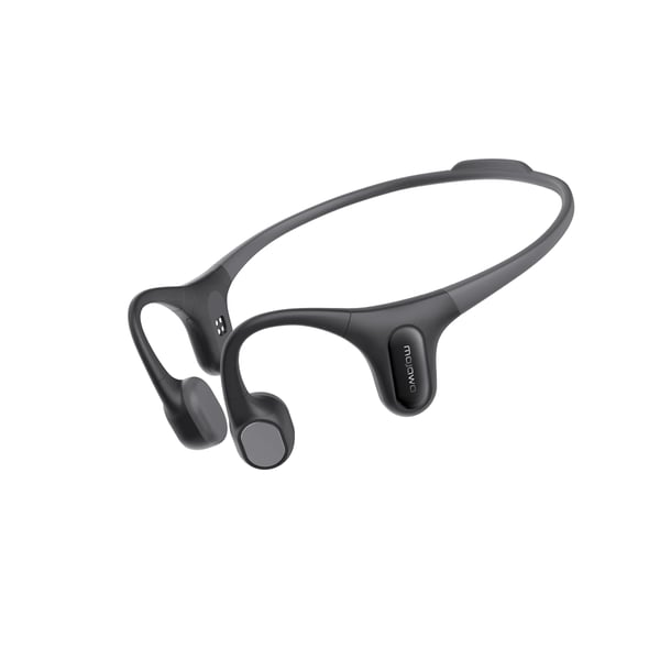 אוזניות הולכת עצם Run Plus לשחייה וספורט מבית Mojawa - שחור