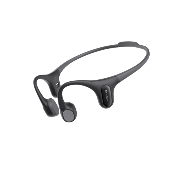 אוזניות הולכת עצם Run Plus לשחייה וספורט מבית Mojawa - שחור