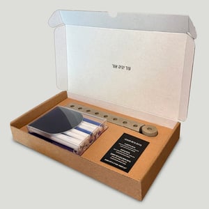 Luxury Hanukkah Set: Light Will Shine