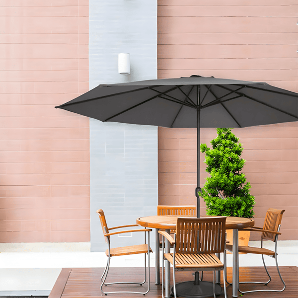 3M Round Umbrella with UV Protection and Base by GPT