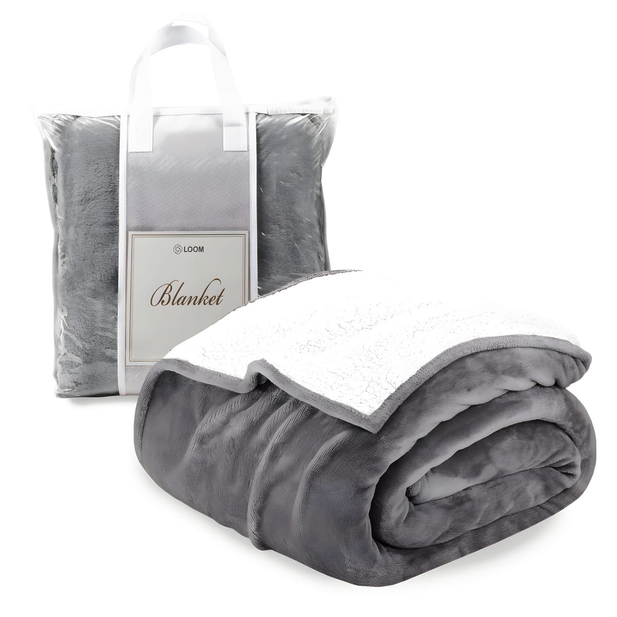 שמיכת שארפה זוגית עם בד עבה ומגע מפנק - נפאל