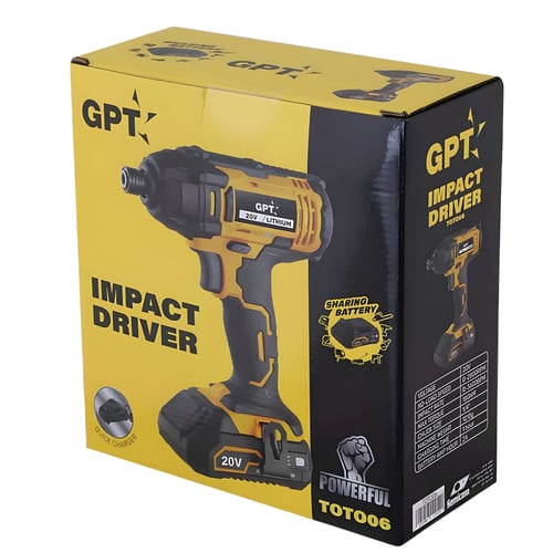 מברגת אימפקט 20V מבית GPT