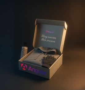 אריזת מתנה חורפית