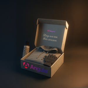 אריזת מתנה חורפית