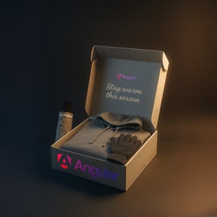 אריזת מתנה חורפית