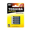 סט סוללות AAA איכותיות של TOSHIBA