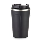 כוס תרמית מנירוסטה לבנה לשתייה חמה וקרה 380 מל