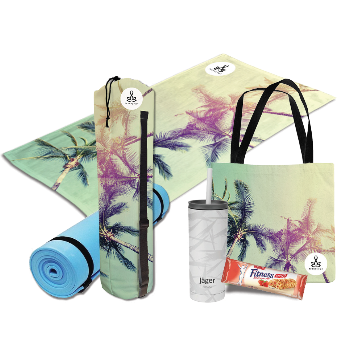 מארז יוגה מושלם: ציוד ליוגה ולצ'יל