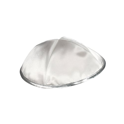 כיפה מעוצבת עם גימור כסוף