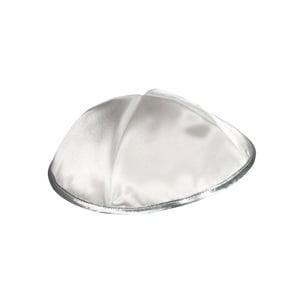 Silver Finished Kippah - Premium Corporate Gift