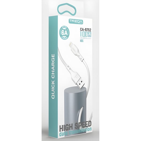 High-Quality Fast Data Cable TREQA for IOS Devices