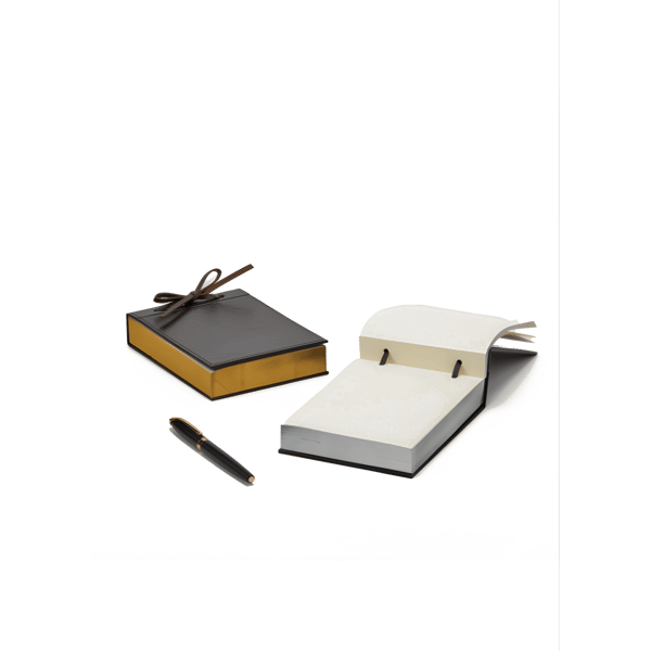 Luxury Synthetic Leather Memo Paper Holder - Thermo PU
