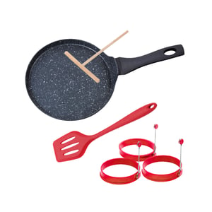 Perfect Pancake Set with Non-Stick Pan and Accessories