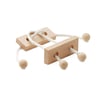 Beech Wood Brain Teaser Puzzle - Square Shape
