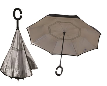 מטריה הפוכה עם פתיחה אוטומטית - מתנה מעשית לכל עובד