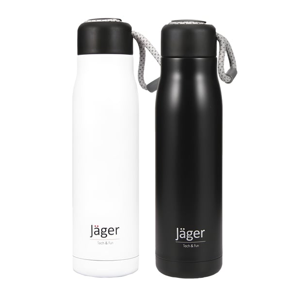 בקבוק נסיעות מעוצב יגר יוגה עם פקק ושרוך