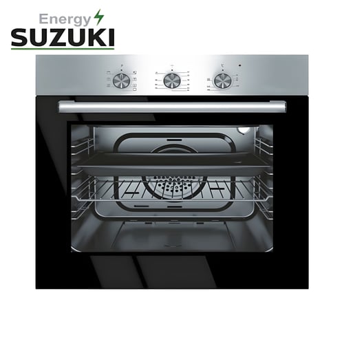 תנור בילד אין נירוסטה סוזוקי אנרג'י - 7 תוכניות אפייה