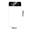10000MAH Portable Charger with Dual USB Ports and LED