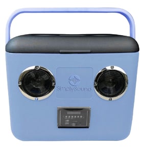 צידנית חדשנית עם רמקול Bluetooth מובנה ועמיד במים