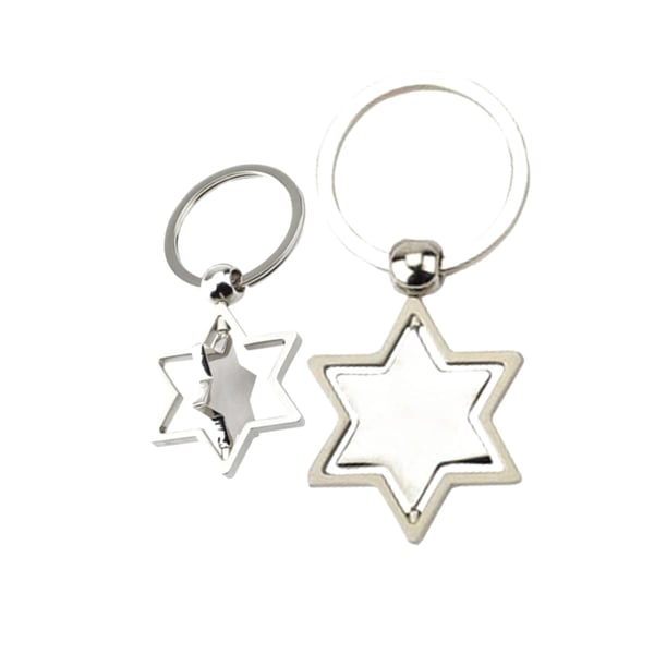 מחזיק מפתחות מגן דוד - מתנה עסקית איכותית