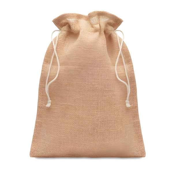 Medium Jute Gift Bag with Drawcord