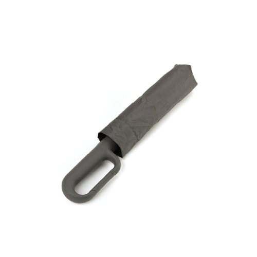 אפור - מטריה 23 אינץ מתקפלת/אוטומטית 10 פיאות ידית שאקל