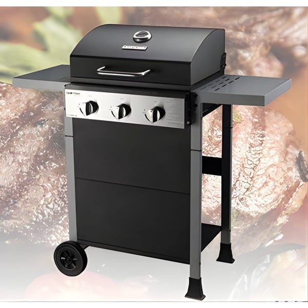 CAMPTOWN 'Montana' Stainless Steel 3-Burner Gas Grill